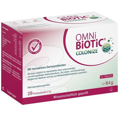 OMNi BiOTiC Colonize - Probiotisches Pulver 28x3g - Darmgesundheit OMNi BiOTiC Colonize - Probiotisches Pulver 28x3g - Darmgesundheit