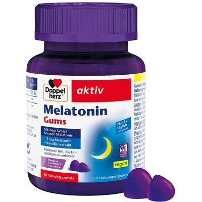 Doppelherz Melatonin Gums 40stk Doppelherz Melatonin Gums 40stk