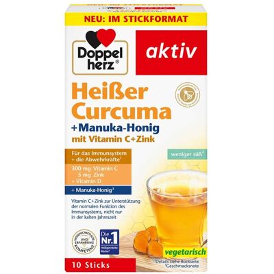 DOPPELHERZ - Curcuma+Manuka-Honig Granulat - Supplement DOPPELHERZ - Curcuma+Manuka-Honig Granulat - Supplement
