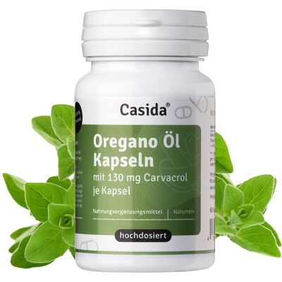 Casida GmbH Oregano Öl Kapseln Hochdosiert - Nahrungsergänzung Casida GmbH Oregano Öl Kapseln Hochdosiert - Nahrungsergänzung