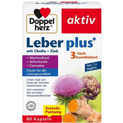 Doppelherz Leber Plus Kapseln 80stk Doppelherz Leber Plus Kapseln 80stk