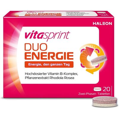 Vitasprint Duo Energie Tabletten 20stk Vitasprint Duo Energie Tabletten 20stk