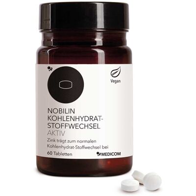 Medicom Nobilin Kohlenhydrat-Stoffwechsel Aktiv - Tabletten Medicom Nobilin Kohlenhydrat-Stoffwechsel Aktiv - Tabletten