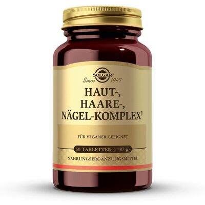 Solgar Haut Haare Nägel Komplex Tabletten 60stk Solgar Haut Haare Nägel Komplex Tabletten 60stk