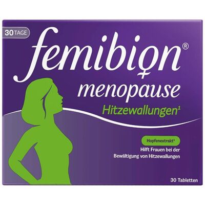 Femibion Wechseljahre Hitzewallungen Tabletten - 9,15 g Femibion Wechseljahre Hitzewallungen Tabletten - 9,15 g