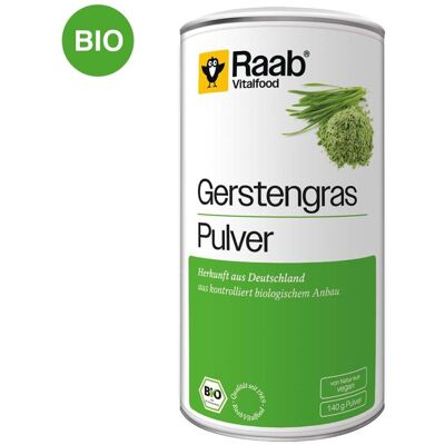 Raab Vitalfood Bio Gerstengras Pulver - Superfood, 140 g Raab Vitalfood Bio Gerstengras Pulver - Superfood, 140 g
