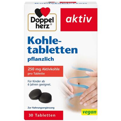 Doppelherz Kohletabletten 30stk Doppelherz Kohletabletten 30stk