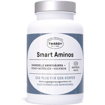 Twardy Smart Aminos Kapseln vegan 120stk Twardy Smart Aminos Kapseln vegan 120stk