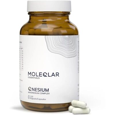 Moleqlar Longevity Qnesium Magnesium Complex Kapsel (n) 120stk Moleqlar Longevity Qnesium Magnesium Complex Kapsel (n) 120stk