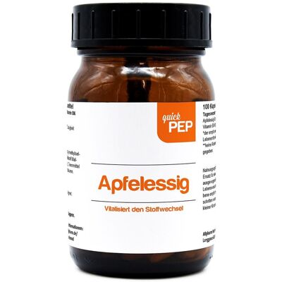 ALLPHARM Quickpep Apfelessig Kapseln 100stk ALLPHARM Quickpep Apfelessig Kapseln 100stk