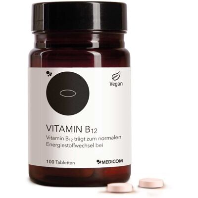 MEDICOM Vitamin B12 Tabletten 100stk MEDICOM Vitamin B12 Tabletten 100stk