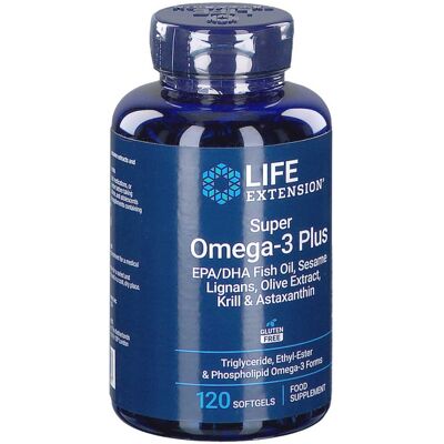Life Extension Super Omega-3 Plus EPA DHA - Herz- und Gehirnschutz Life Extension Super Omega-3 Plus EPA DHA - Herz- und Gehirnschutz