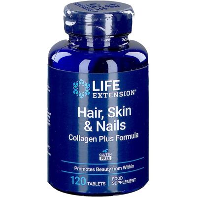 Life Extension 02322EU Kollagen - Námornícka modrá - Haare, Haut & Nägel Life Extension 02322EU Kollagen - Námornícka modrá - Haare, Haut & Nägel