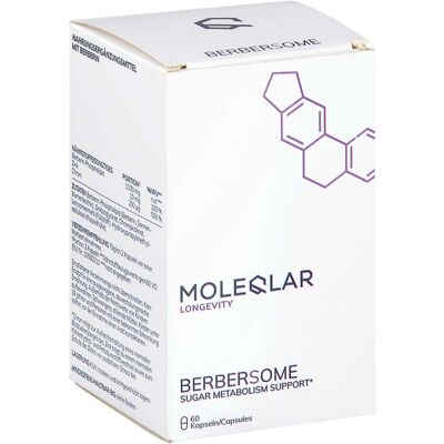 MoleQlar Berbersome - Berberin Mineral Komplex - 60 Kapseln MoleQlar Berbersome - Berberin Mineral Komplex - 60 Kapseln