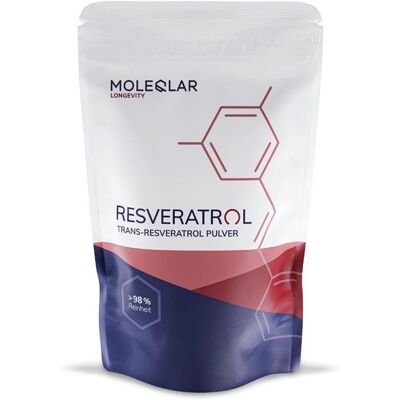 Moleqlar Resveratrol Trans-Resveratrol Pulver 100g Moleqlar Resveratrol Trans-Resveratrol Pulver 100g