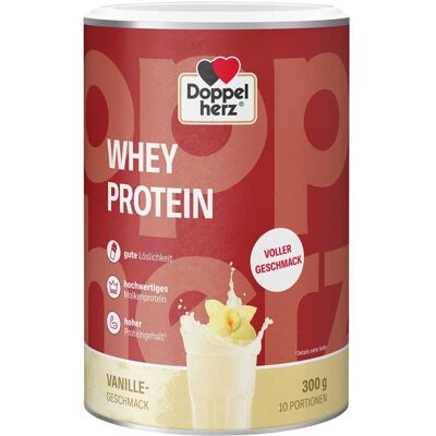 Doppelherz Whey Protein Vanille-Geschmack Pulver 300g Doppelherz Whey Protein Vanille-Geschmack Pulver 300g