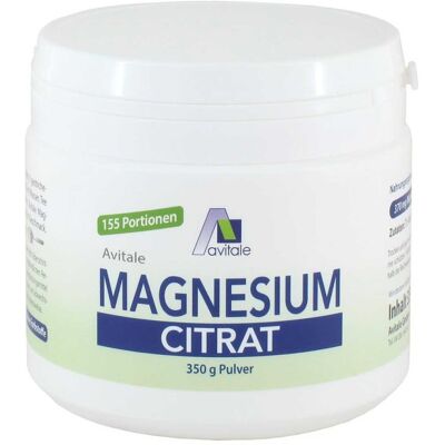 Avitale Magnesiumcitrat Pulver 350g Avitale Magnesiumcitrat Pulver 350g