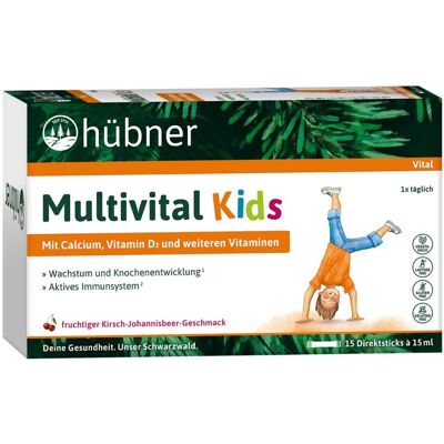 Hübner Bambini Multivitamin 225ml Gel Hübner Bambini Multivitamin 225ml Gel