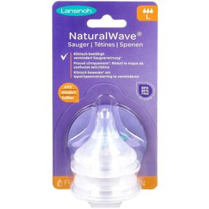 Lansinoh NaturalWave Babyflaschen- und Schnuller - 2 Stück Lansinoh NaturalWave Babyflaschen- und Schnuller - 2 Stück