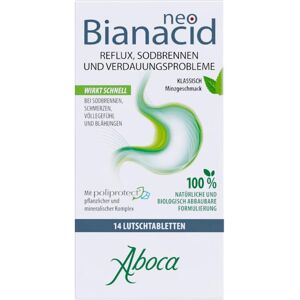 Aboca Neo Bianacid - Pflanzliche Reflux-Tabletten - 14 Stück Aboca Neo Bianacid - Pflanzliche Reflux-Tabletten - 14 Stück