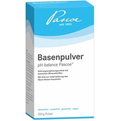 Basenpulver Pascoe 260g Basenpulver Pascoe 260g