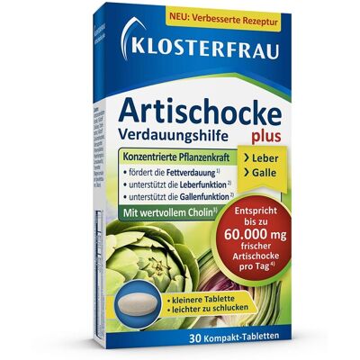 Klosterfrau Artischocke Plus Cholin Tabletten 30stk Klosterfrau Artischocke Plus Cholin Tabletten 30stk