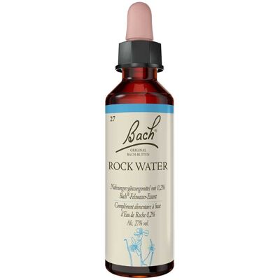 Dr. Bach Rock Water - Blumenessenzen - Unterstützt emotionale Flexibilität Dr. Bach Rock Water - Blumenessenzen - Unterstützt emotionale Flexibilität