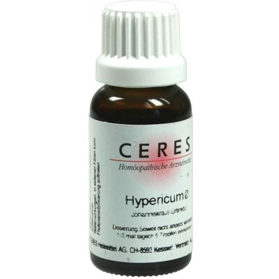 CERES Hypericum Urtinktur - Homöopathisches Heilmittel CERES Hypericum Urtinktur - Homöopathisches Heilmittel