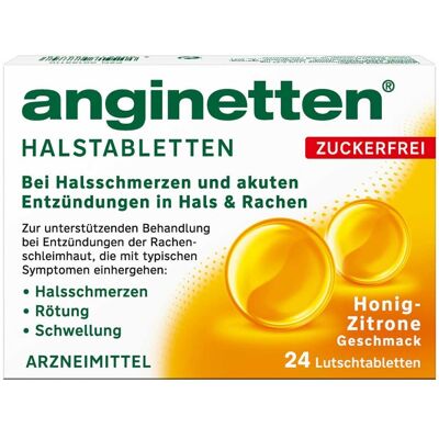 Anginetten Halstabletten zuckerfrei 24stk Anginetten Halstabletten zuckerfrei 24stk