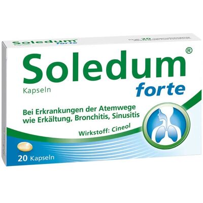 MCM Klosterfrau Vertriebsgesellschaft mbH - Soledum Kapseln Forte - 200 mg - 20 St MCM Klosterfrau Vertriebsgesellschaft mbH - Soledum Kapseln Forte - 200 mg - 20 St