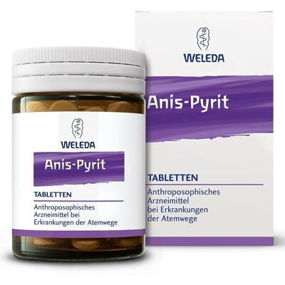 Weleda AG Anis Pyrit Tabletten - Halsschmerzen Weleda AG Anis Pyrit Tabletten - Halsschmerzen