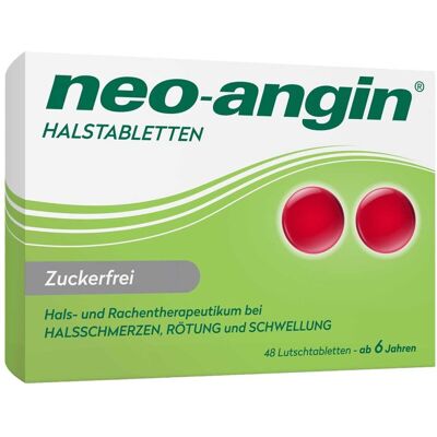 MCM Klosterfrau Neo-Angin - Zuckerfreie Halstabletten MCM Klosterfrau Neo-Angin - Zuckerfreie Halstabletten