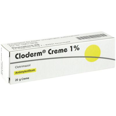 Dermapharm AG Cloderm 1% - Antimykotische Creme Dermapharm AG Cloderm 1% - Antimykotische Creme