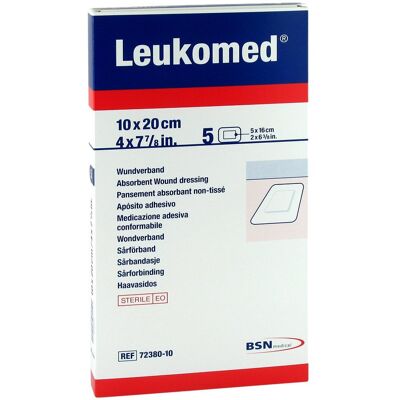 BSN Medical Leukomed Adh Sterile Verband - 10x20cm - 5 Stück BSN Medical Leukomed Adh Sterile Verband - 10x20cm - 5 Stück
