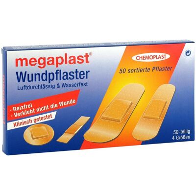WUNDmed Pflastersortiment 4fach sortiert 50stk WUNDmed Pflastersortiment 4fach sortiert 50stk