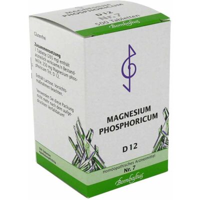 Bombastus-Werke AG BIOCHEMIE 7 Magnesium phosphoricum D 12 Tabletten Bombastus-Werke AG BIOCHEMIE 7 Magnesium phosphoricum D 12 Tabletten