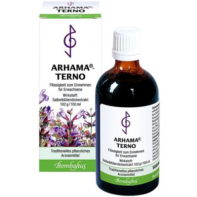 Bombastus ARHAMA-Terno - Salbeiblütendickextrakt - 100ml Flüssigkeit - Für Erwachsene Bombastus ARHAMA-Terno - Salbeiblütendickextrakt - 100ml Flüssigkeit - Für Erwachsene