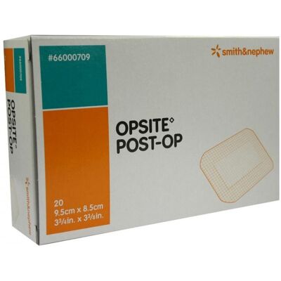 Smith & Nephew Opsite Post-Op 8,5x9,5cm Steriler Wundverband Smith & Nephew Opsite Post-Op 8,5x9,5cm Steriler Wundverband