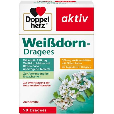 Doppelherz aktiv Weißdorn Dragees 90stk Doppelherz aktiv Weißdorn Dragees 90stk
