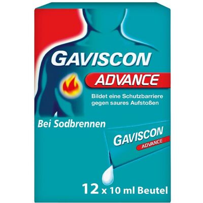 Reckitt Benckiser GAVISCON Advance Pfefferminz - Sodbrennen-Lösung Reckitt Benckiser GAVISCON Advance Pfefferminz - Sodbrennen-Lösung