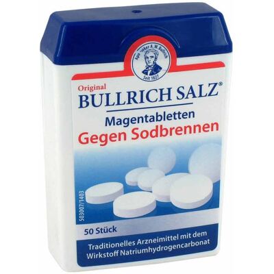 Bullrich-Salz Magentabletten 50stk Bullrich-Salz Magentabletten 50stk