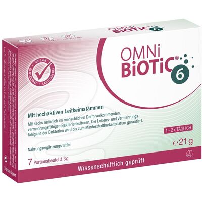 INSTITUT ALLERGOSAN Deutschland Omni BiOTIC 6 Probiotisches Pulver - Verdauung INSTITUT ALLERGOSAN Deutschland Omni BiOTIC 6 Probiotisches Pulver - Verdauung