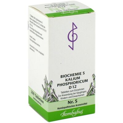 Bombastus-Werke AG Biochemie 5 Kalium phosphoricum D 12 Tabletten - Produktart Bombastus-Werke AG Biochemie 5 Kalium phosphoricum D 12 Tabletten - Produktart