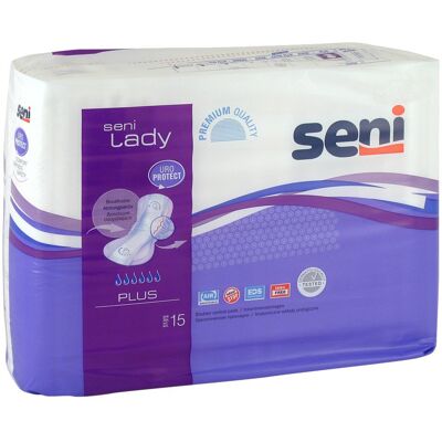 TZMO Deutschland GmbH Seni Lady Inkontinenzeinlage plus - 15 St TZMO Deutschland GmbH Seni Lady Inkontinenzeinlage plus - 15 St