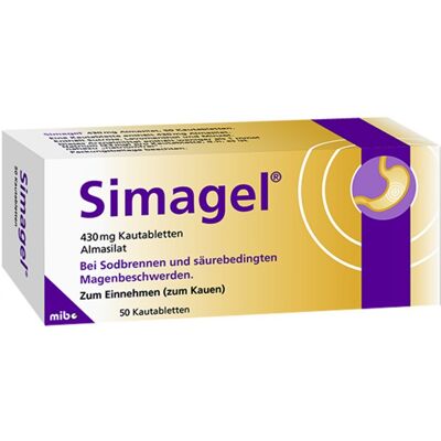 MIBE GmbH Arzneimittel SIMAGEL Kautabletten MIBE GmbH Arzneimittel SIMAGEL Kautabletten