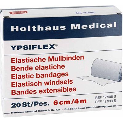 Holthaus Medical GmbH & Co. KG Elastische Mullbinde 6cm x 4m - Verband Holthaus Medical GmbH & Co. KG Elastische Mullbinde 6cm x 4m - Verband