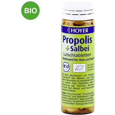 Hoyer Propolis & Salbei Lutschtabletten 60stk Hoyer Propolis & Salbei Lutschtabletten 60stk