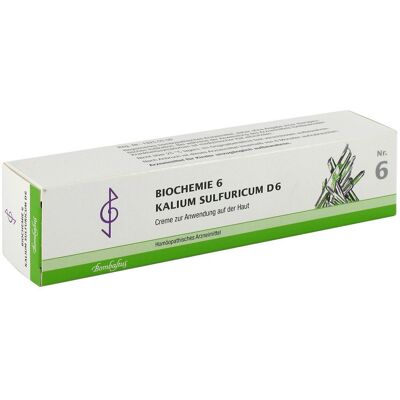 Bombastus Biochemie 6 Kalium sulfuricum D6 Creme 100ml Bombastus Biochemie 6 Kalium sulfuricum D6 Creme 100ml