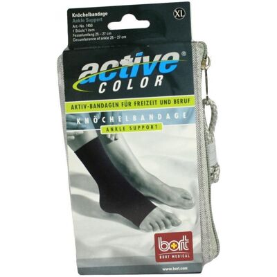 Bort GmbH - ActiveColor Knöchelbandage - XL - Schwarz - Bandage Bort GmbH - ActiveColor Knöchelbandage - XL - Schwarz - Bandage