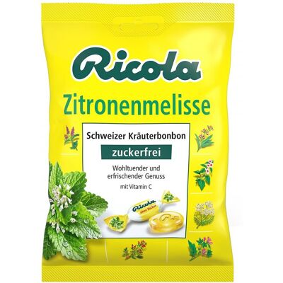 Ricola ohne Zucker Zitronenmelisse Bonbons 75g Ricola ohne Zucker Zitronenmelisse Bonbons 75g
